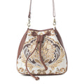 MYRA OLD SOUL BUCKET BAG IN GOLDEN IVORY