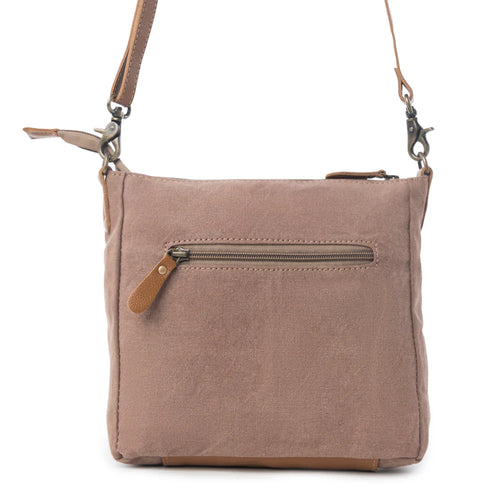DIZZY CIRCLE LEATHER SHOULDER BAG