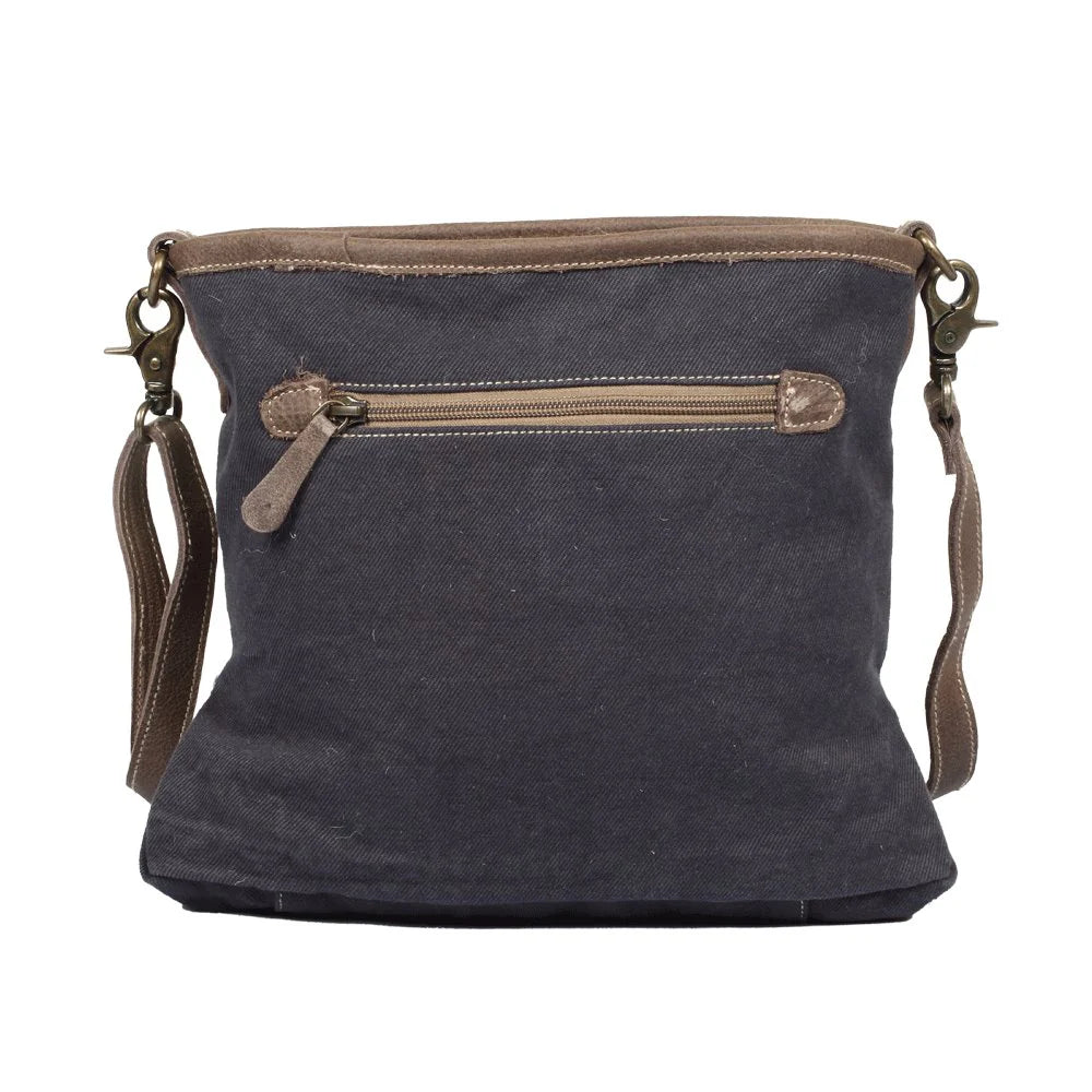 NAVY KILIM SHOULDER BAG